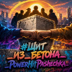 Cover PowerHitPashechka - #Щит _из_бетона_PowerHitPashechka
