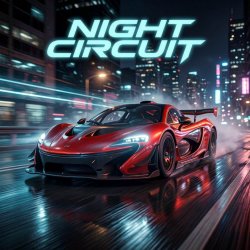 Pochette Vasilii CECEGOV & Atom - Night Circuit