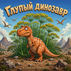 Мұқаба Алексей Торопат - Глупый динозавр