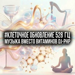 Обложка DJ-PHP - #Клеточное Обновление 528 Гц (Музыка вместо Витаминов)