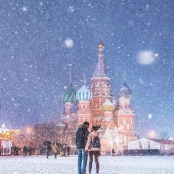 Portada DJANTONOV - Снег в Москае