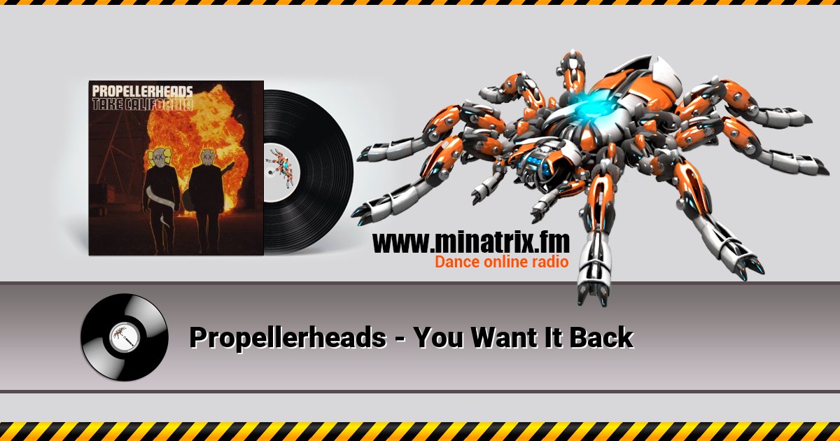 Propellerheads - You Want It Back Propellerheads - You Want It Back скачать бесплатно
