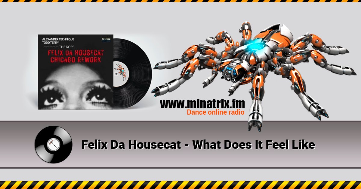 Felix Da Housecat - What Does It Feel Like Felix Da Housecat - What Does It Feel Like скачать бесплатно