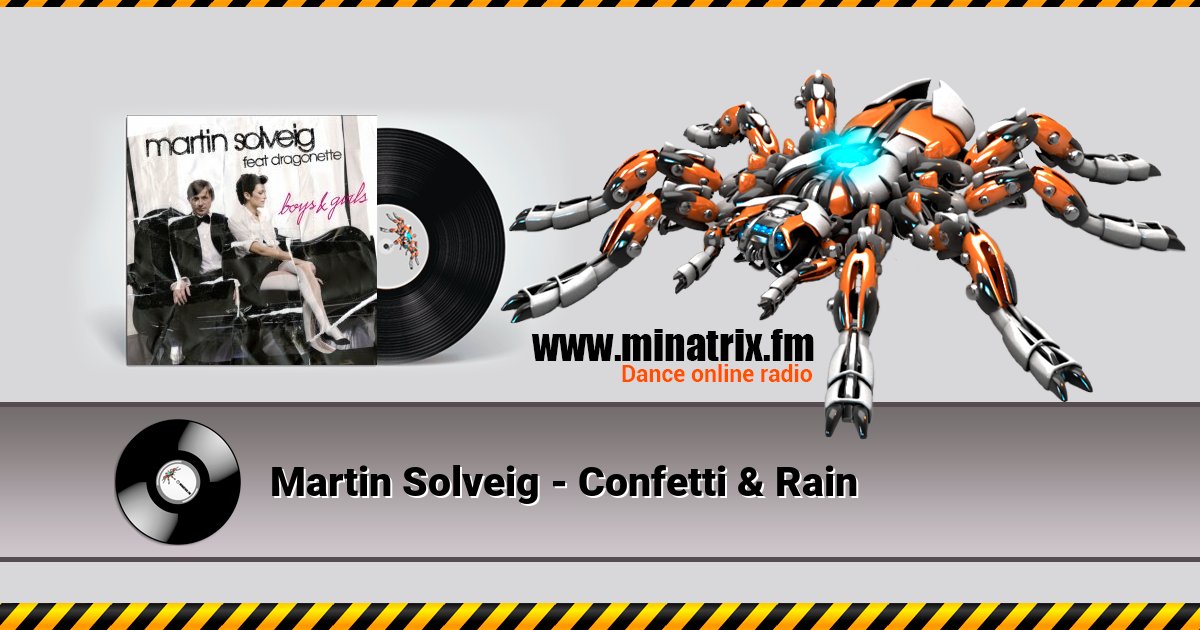 Martin Solveig - Confetti & Rain Martin Solveig - Confetti & Rain скачать бесплатно