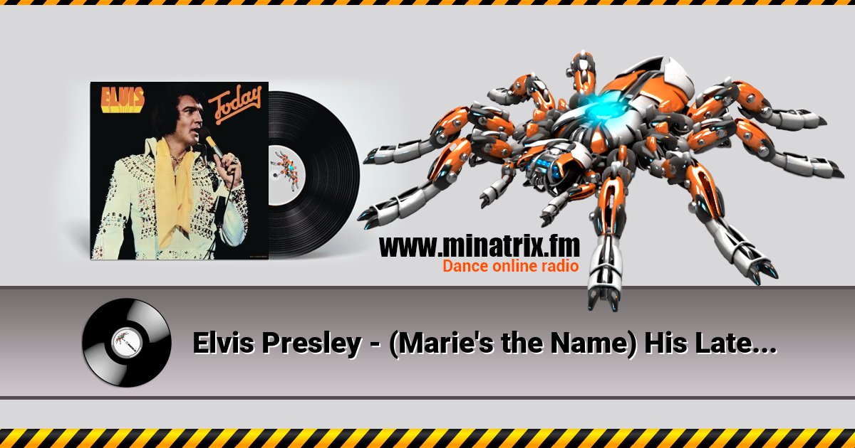 Elvis Presley - (Marie's the Name) His Latest Flame Elvis Presley - (Marie's the Name) His Latest Flame скачать бесплатно