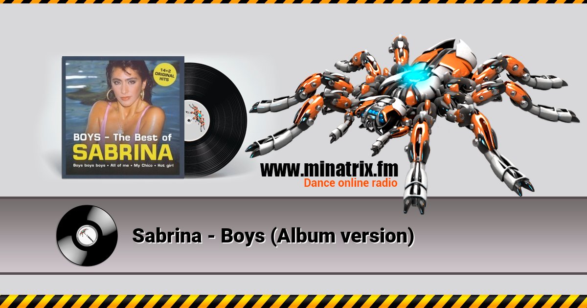 Sabrina - Boys (Album version) Sabrina - Boys (Album version) скачать бесплатно