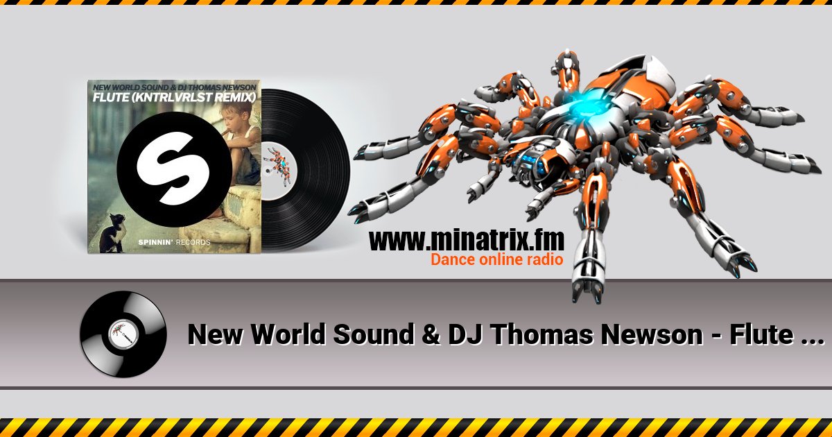 New World Sound & DJ Thomas Newson - Flute (KNTRLVRLST Remix) New World Sound & DJ Thomas Newson - Flute (KNTRLVRLST Remix) скачать бесплатно