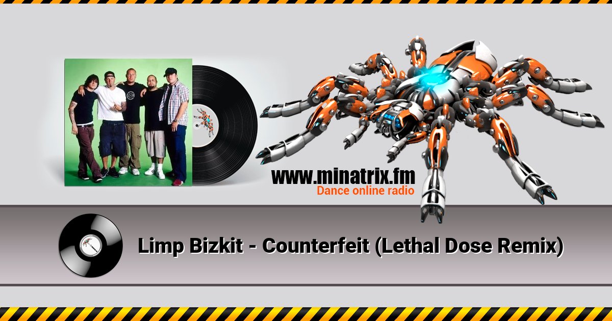 Limp Bizkit - Counterfeit (Lethal Dose Remix) Limp Bizkit - Counterfeit (Lethal Dose Remix) скачать бесплатно
