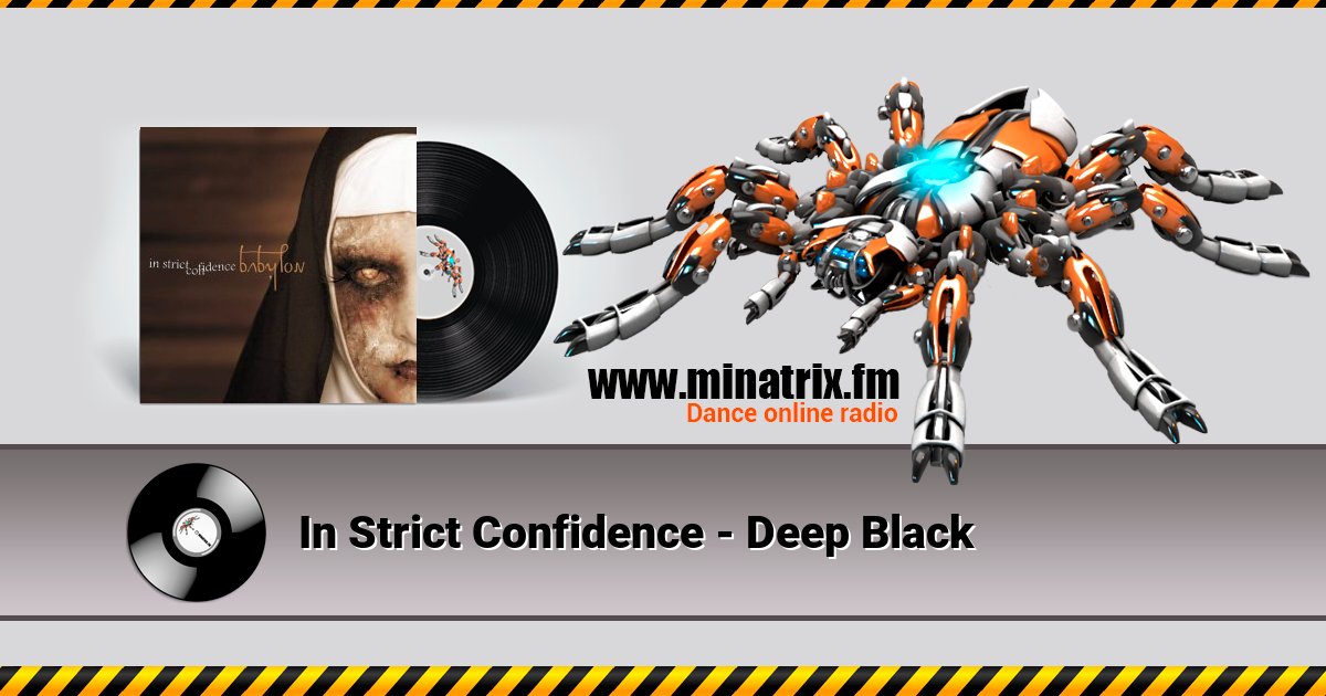 In Strict Confidence - Deep Black In Strict Confidence - Deep Black скачать бесплатно