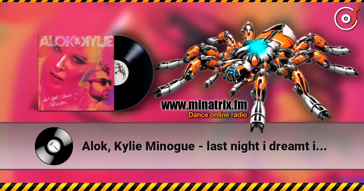 Alok, Kylie Minogue - last night i dreamt i fell in love слушать онлайн в высоком качестве | Minatrix.FM