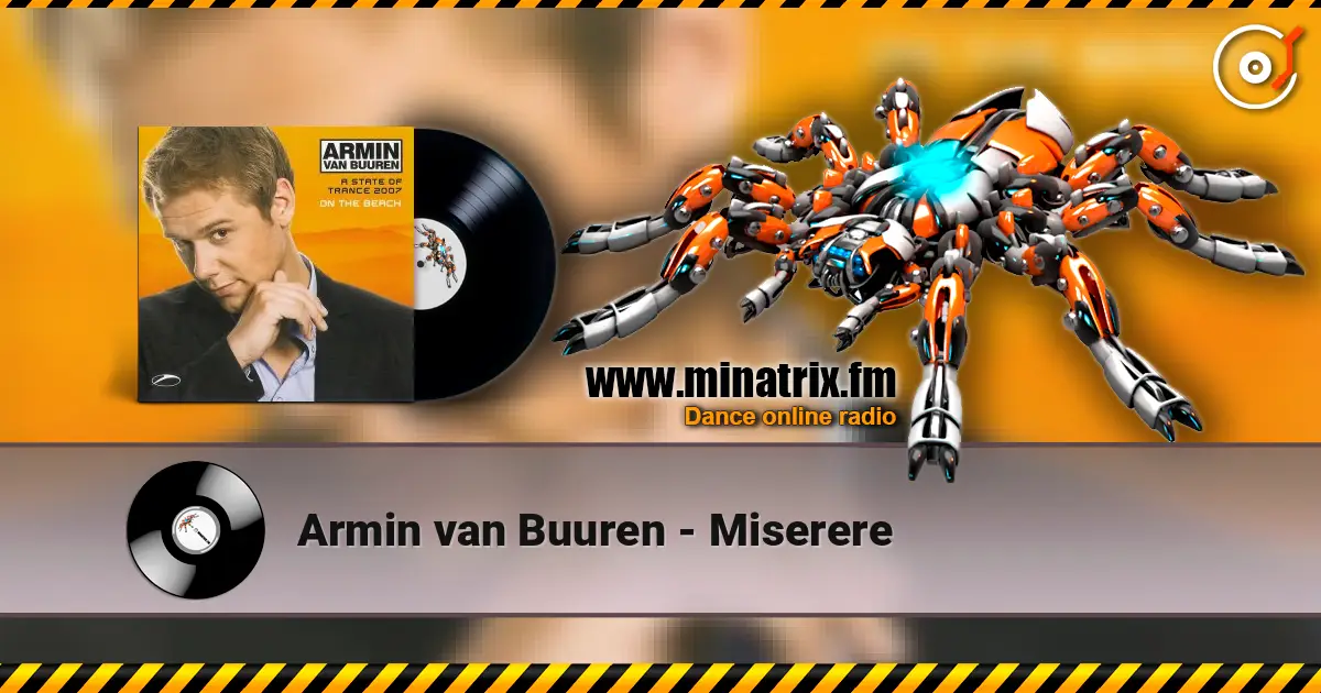 Armin van Buuren - Miserere слушать онлайн в высоком качестве | Minatrix.FM