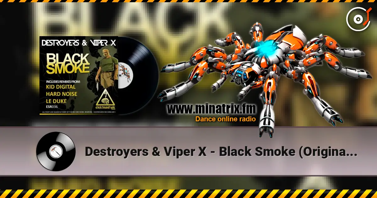 Destroyers & Viper X - Black Smoke (Original Mix) слушать онлайн в высоком качестве | Minatrix.FM