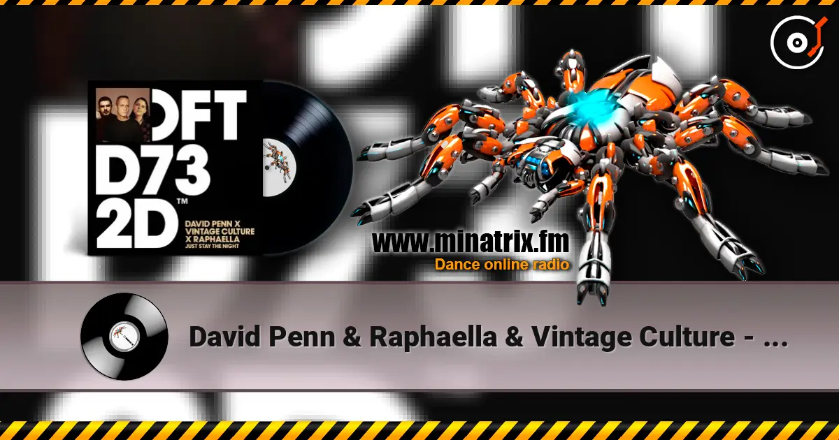 David Penn & Raphaella & Vintage Culture - Just Stay The Night online in hoher Qualität hören | Minatrix.FM