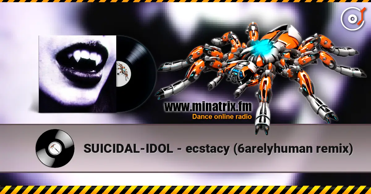 SUICIDAL-IDOL - ecstacy (6arelyhuman remix) слушать онлайн в высоком качестве | Minatrix.FM