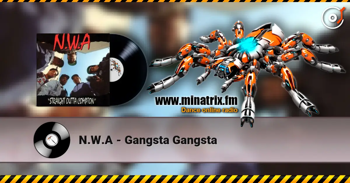 N.W.A - Gangsta Gangsta слушать онлайн в высоком качестве | Minatrix.FM