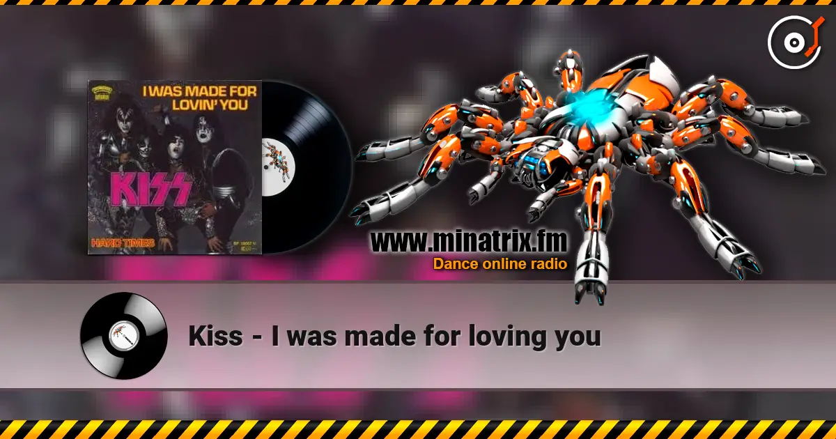 Kiss - I was made for loving you escuchar en línea en alta calidad | Minatrix.FM