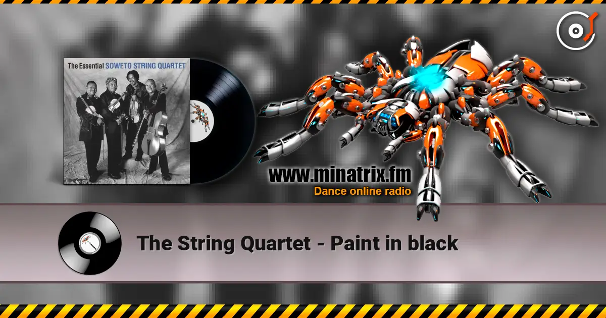 The String Quartet - Paint in black online in hoher Qualität hören | Minatrix.FM