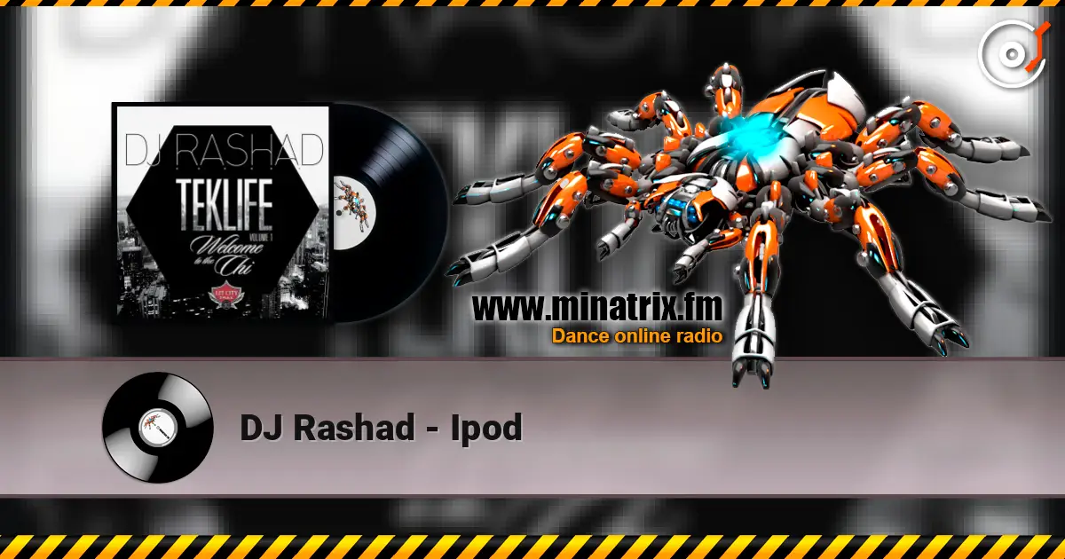 DJ Rashad - Ipod слушать онлайн в высоком качестве | Minatrix.FM