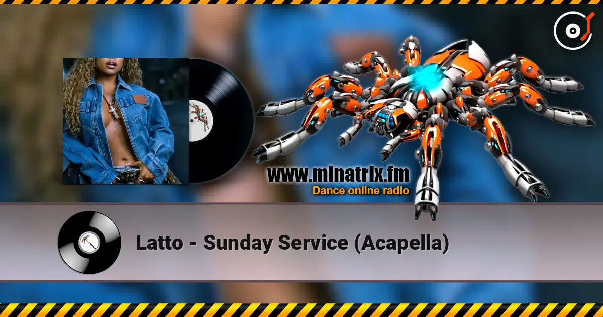 Latto - Sunday Service (Acapella) listen online in high quality | Minatrix.FM