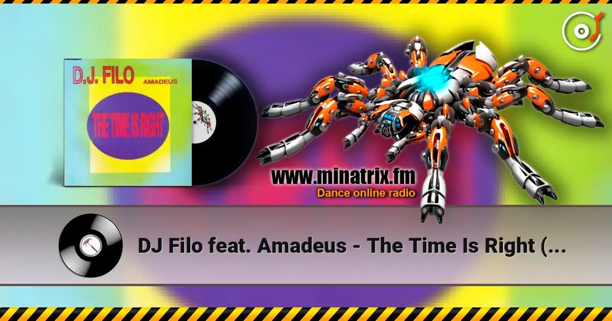 DJ Filo feat. Amadeus - The Time Is Right (Radio) слушать онлайн в высоком качестве | Minatrix.FM