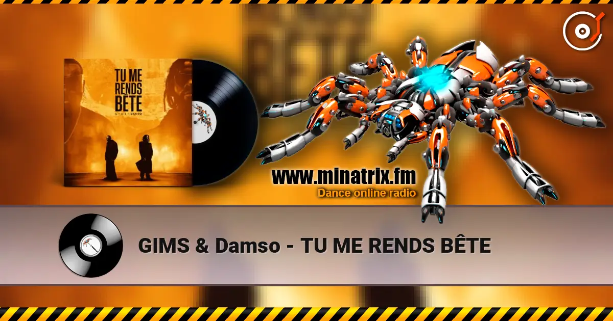 GIMS & Damso - TU ME RENDS BÊTE слушать онлайн в высоком качестве | Minatrix.FM