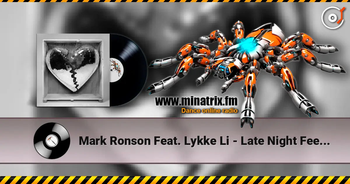 Mark Ronson Feat. Lykke Li - Late Night Feelings слушать онлайн в высоком качестве | Minatrix.FM