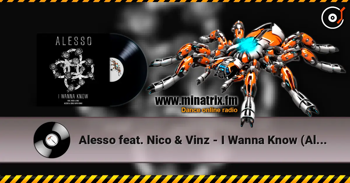 Alesso feat. Nico & Vinz - I Wanna Know (Alesso & Deniz Koyu Remix) слушать онлайн в высоком качестве | Minatrix.FM