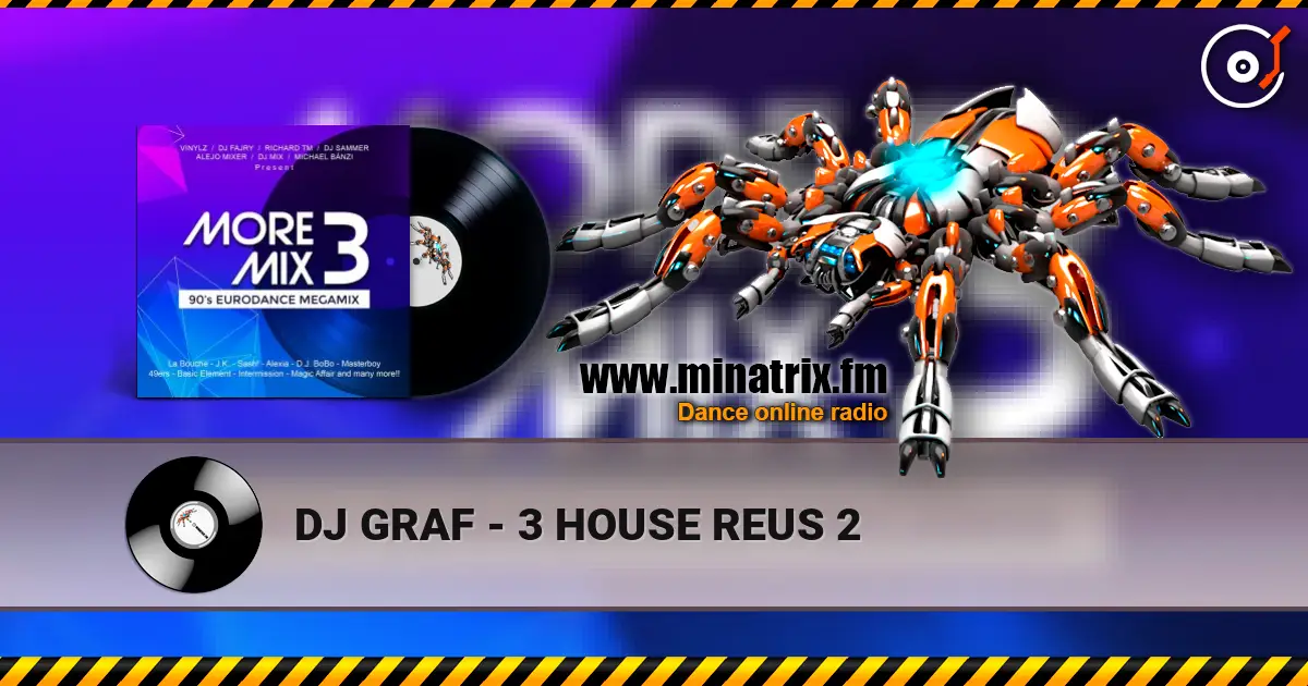 DJ GRAF - 3 HOUSE REUS 2 слушать онлайн в высоком качестве | Minatrix.FM