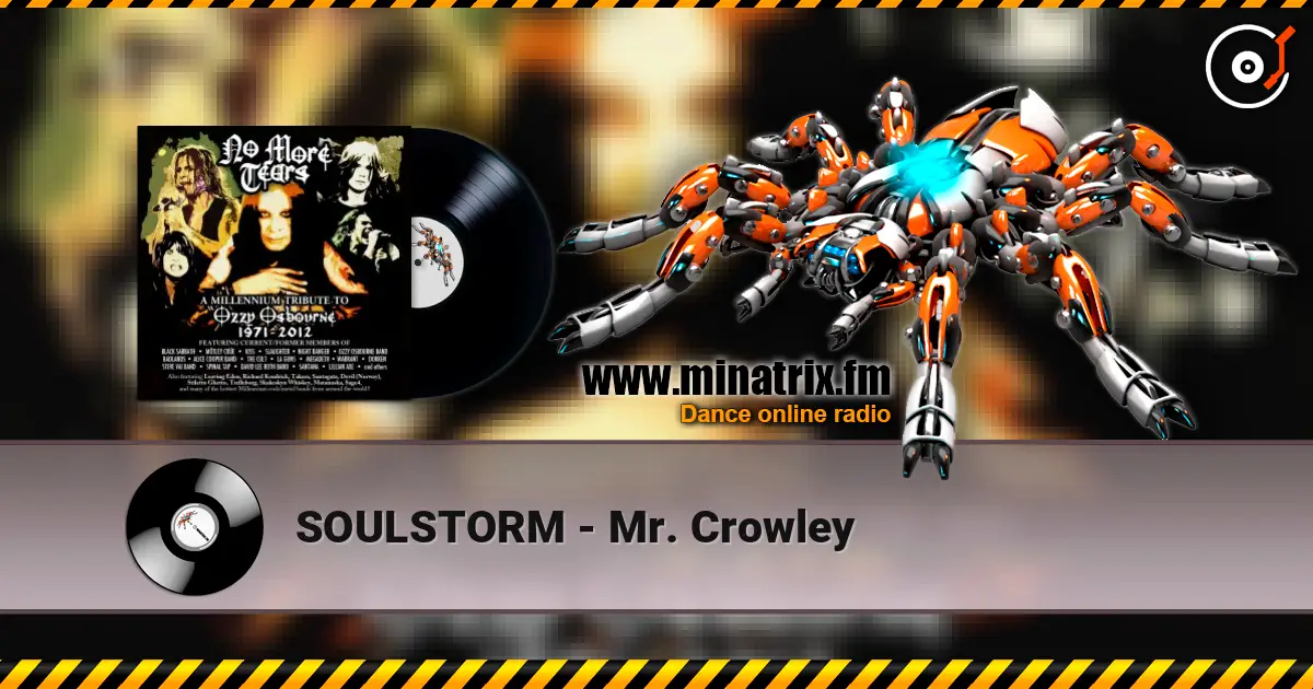 SOULSTORM - Mr. Crowley слушать онлайн в высоком качестве | Minatrix.FM