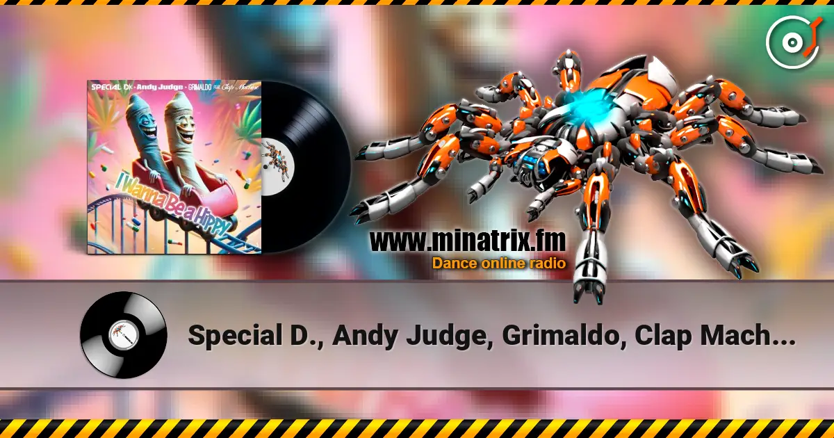 Special D., Andy Judge, Grimaldo, Clap Machine - I Wanna Be A Hippy слушать онлайн в высоком качестве | Minatrix.FM