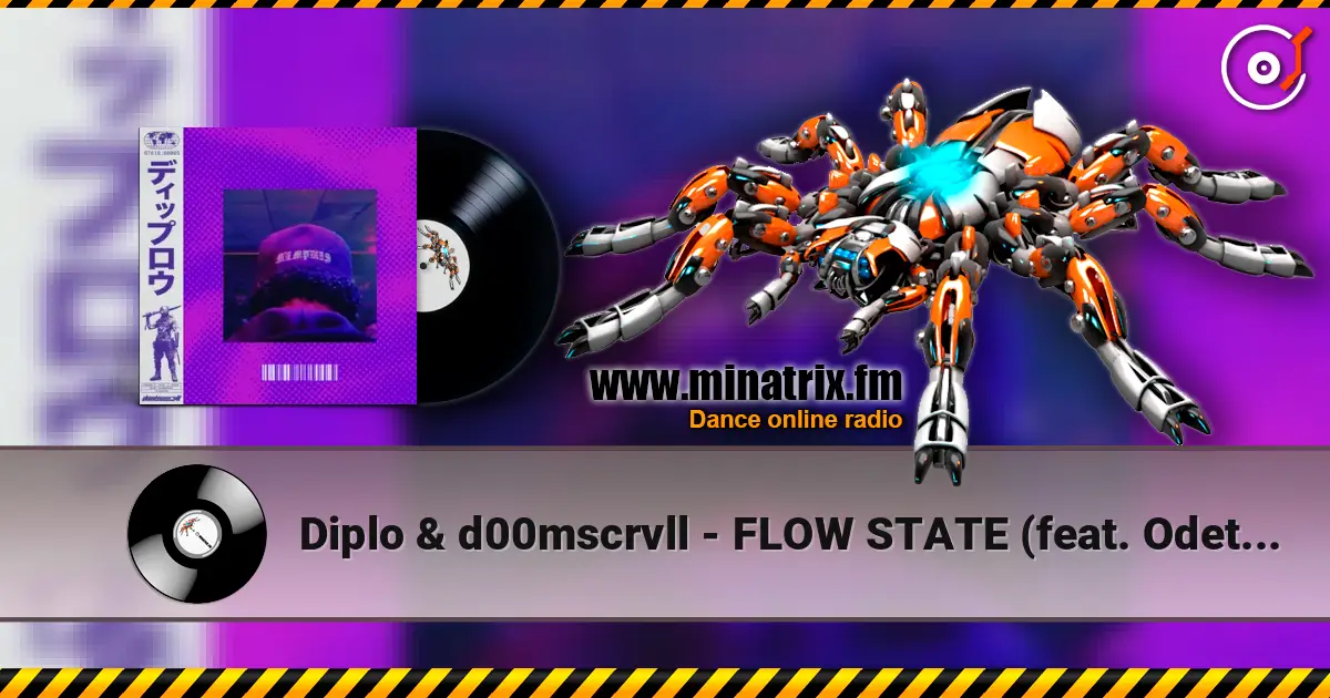 Diplo & d00mscrvll - FLOW STATE (feat. Odetari) слушать онлайн в высоком качестве | Minatrix.FM