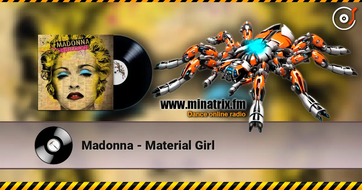 Madonna - Material Girl online in hoher Qualität hören | Minatrix.FM