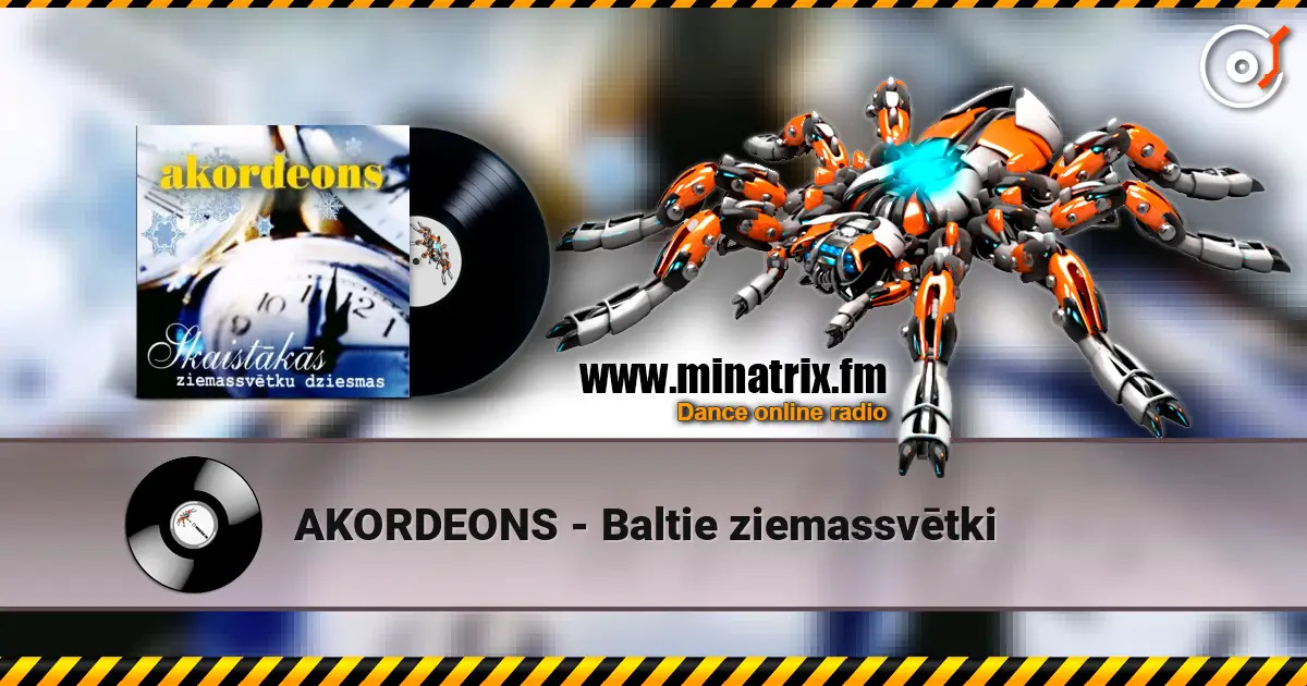 AKORDEONS - Baltie ziemassvētki слухати онлайн у високій якості | Minatrix.FM