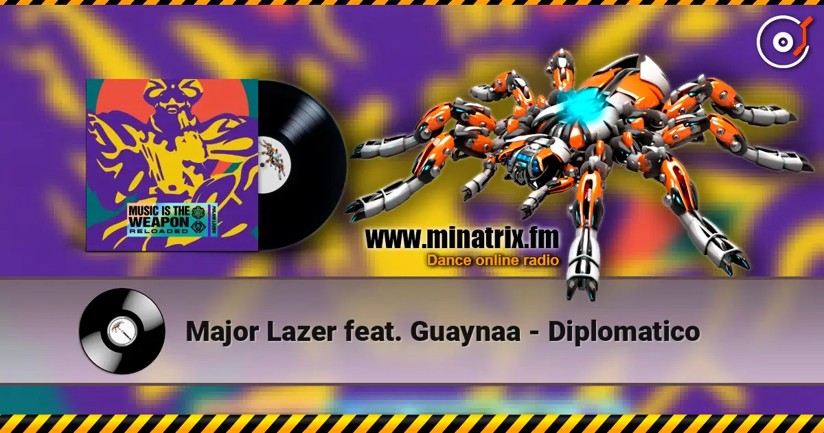 Major Lazer feat. Guaynaa - Diplomatico слушать онлайн в высоком качестве | Minatrix.FM