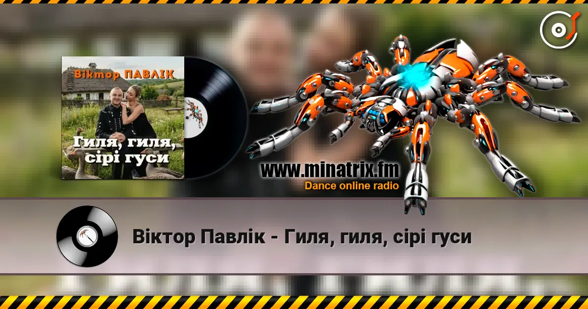 Віктор Павлік - Гиля, гиля, сірі гуси слушать онлайн в высоком качестве | Minatrix.FM