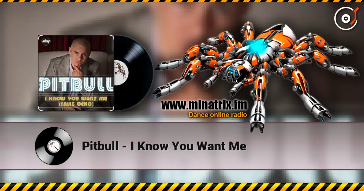 Pitbull - I Know You Want Me слушать онлайн в высоком качестве | Minatrix.FM