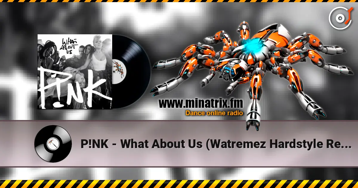 P!NK - What About Us (Watremez Hardstyle Remix) слушать онлайн в высоком качестве | Minatrix.FM