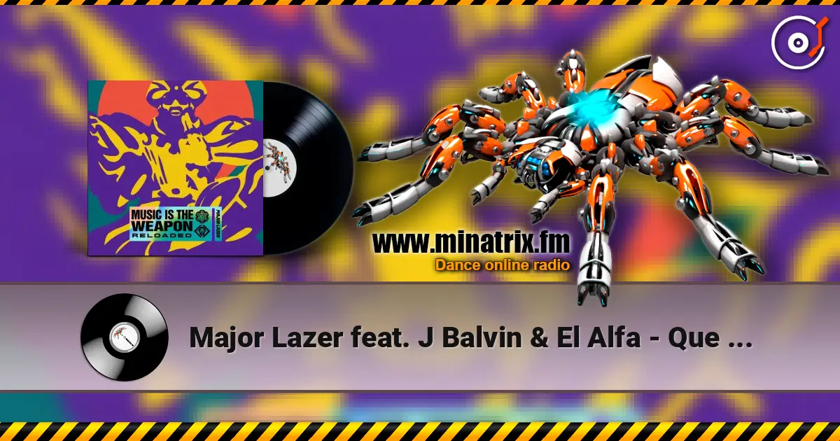 Major Lazer feat. J Balvin & El Alfa - Que Calor слушать онлайн в высоком качестве | Minatrix.FM