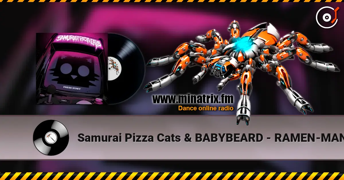 Samurai Pizza Cats & BABYBEARD - RAMEN-MAN слушать онлайн в высоком качестве | Minatrix.FM