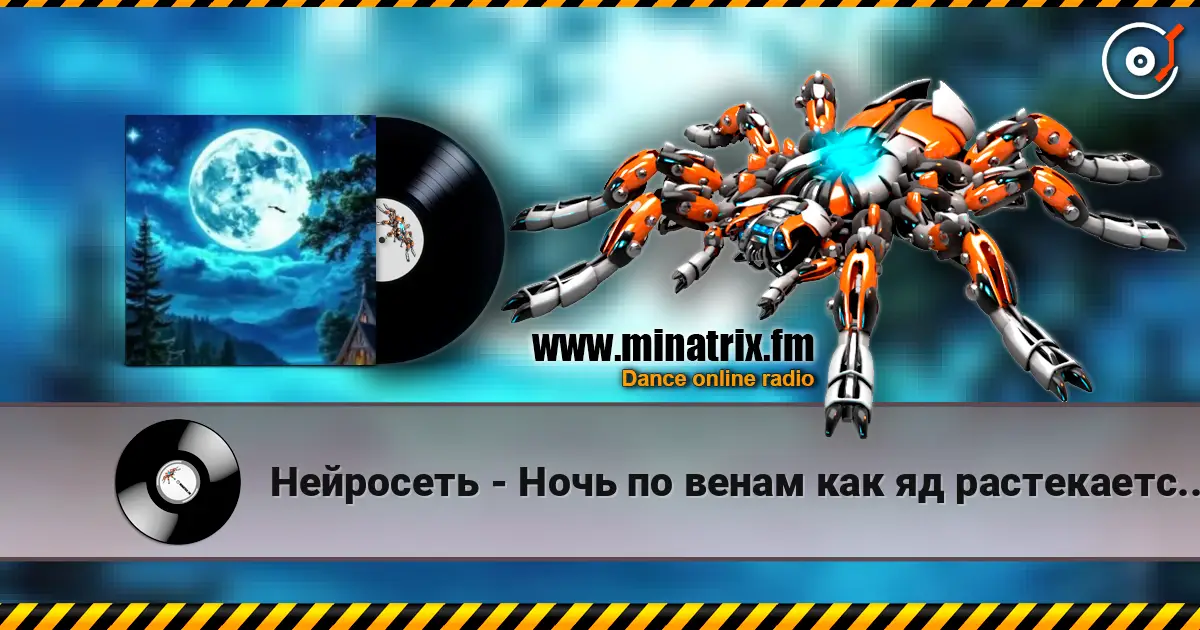 Нейросеть - Ночь по венам как яд растекается тихо 在线收听高音质 | Minatrix.FM