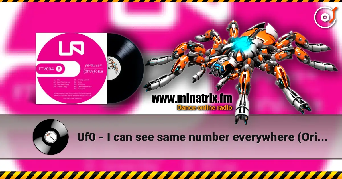 Uf0 - I can see same number everywhere (Original Mix) listen online in high quality | Minatrix.FM