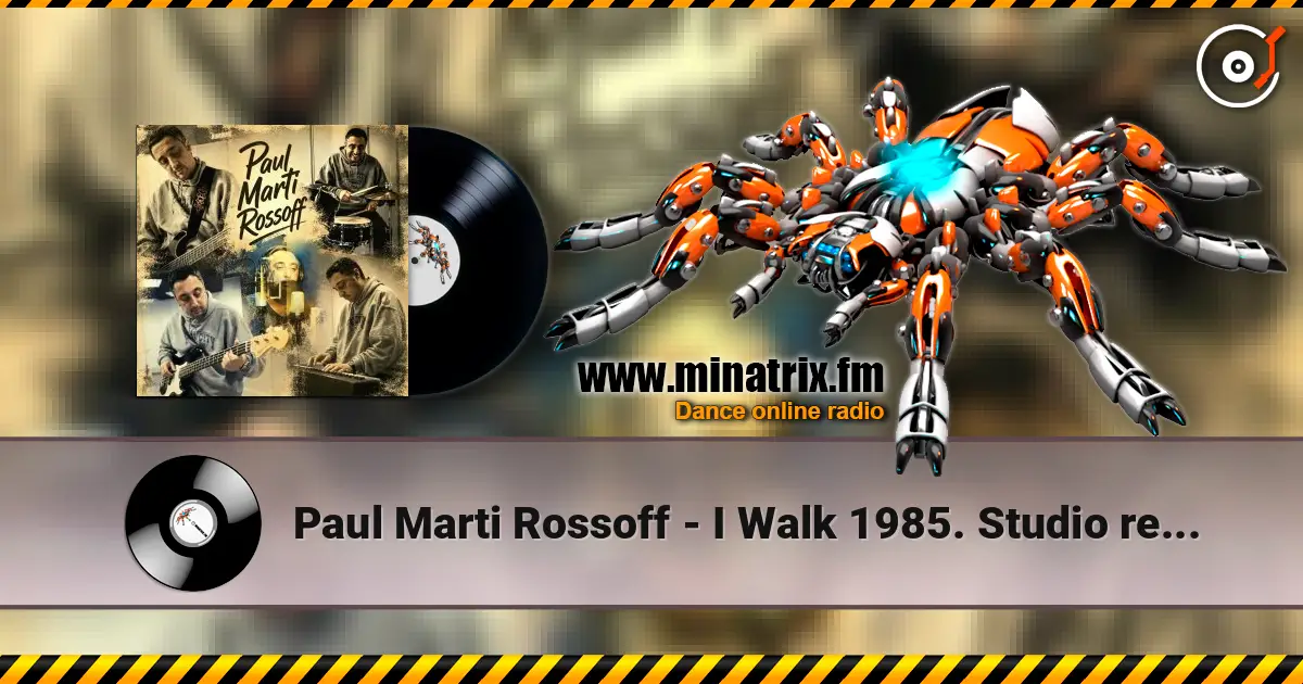 Paul Marti Rossoff - I Walk 1985. Studio recorded 1997. Jazz orchestra overdubbing 2019. слушать онлайн в высоком качестве | Minatrix.FM