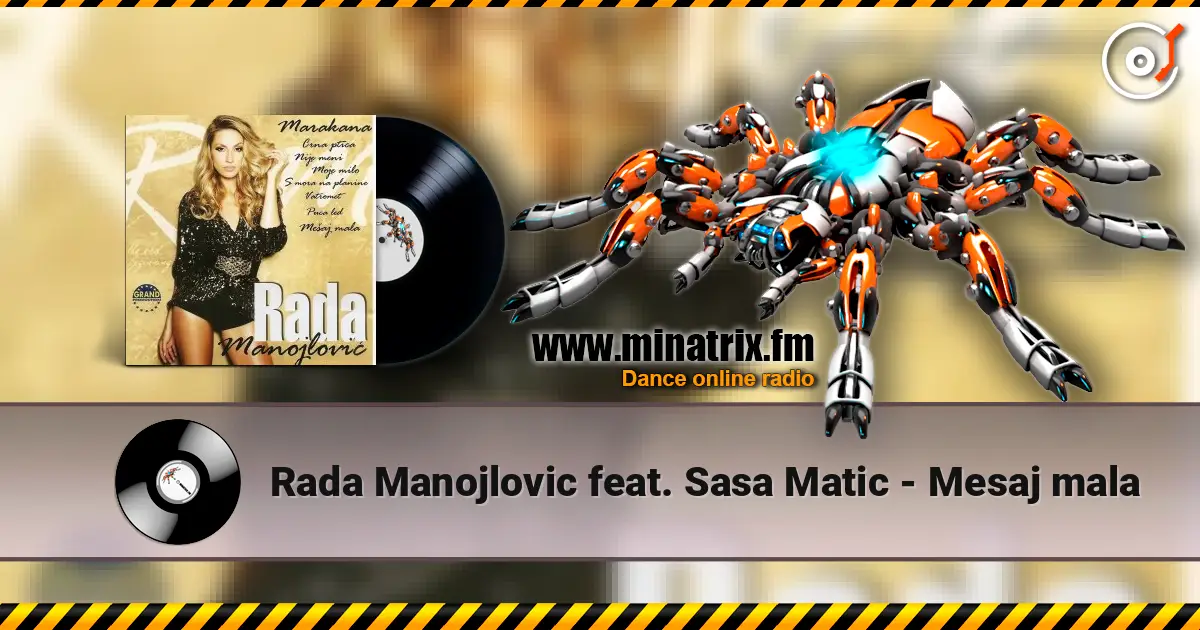Rada Manojlovic feat. Sasa Matic - Mesaj mala слушать онлайн в высоком качестве | Minatrix.FM