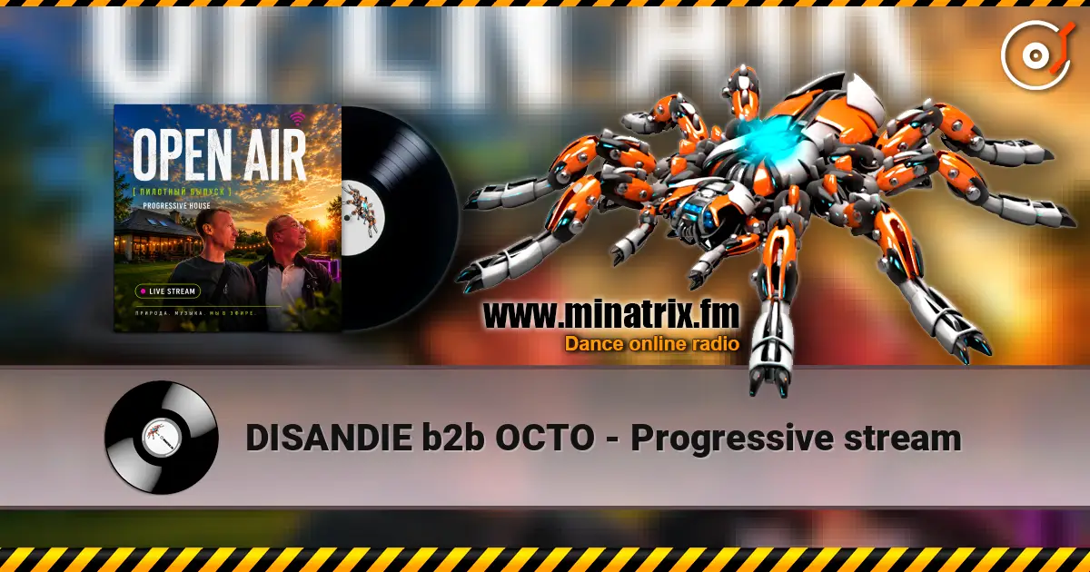 DISANDIE b2b OCTO - Progressive stream listen online in high quality | Minatrix.FM