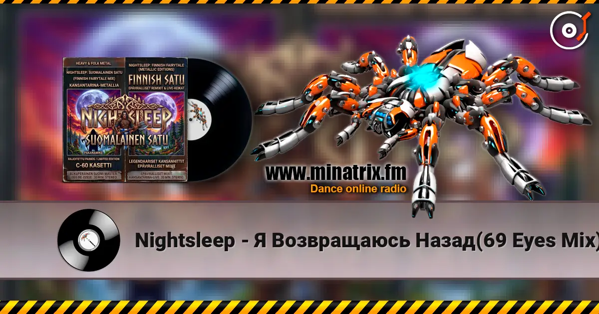 Nightsleep - Я Возвращаюсь Назад(69 Eyes Mix) слушать онлайн в высоком качестве | Minatrix.FM