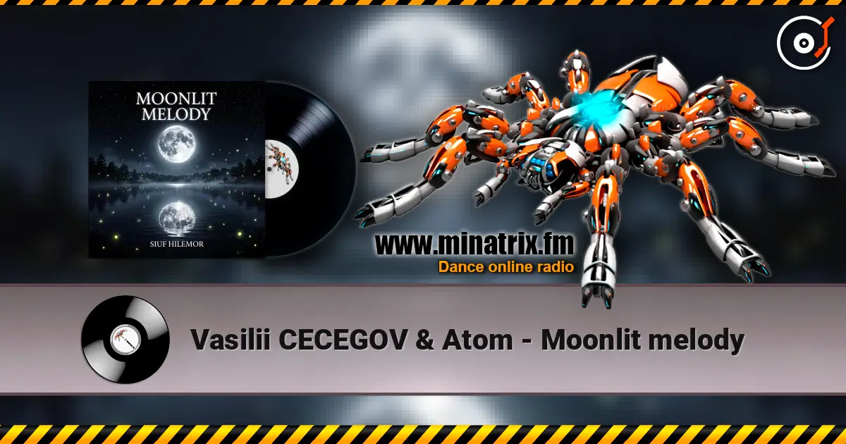 Vasilii CECEGOV & Atom - Moonlit melody слушать онлайн в высоком качестве | Minatrix.FM