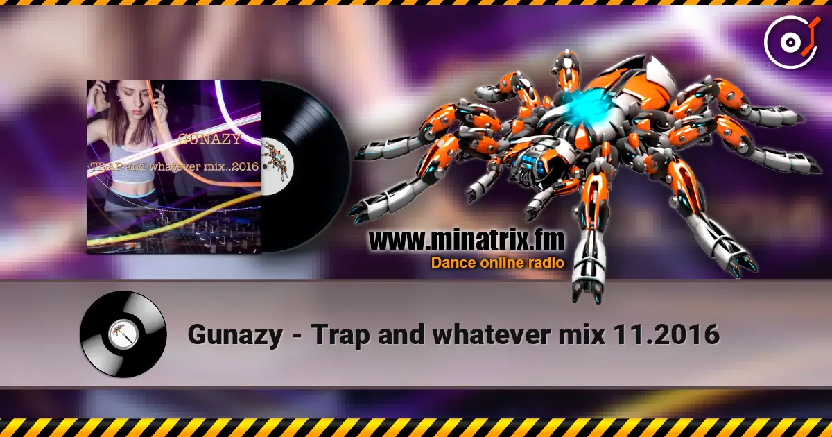 Gunazy - Trap and whatever mix 11.2016 слухати онлайн у високій якості | Minatrix.FM