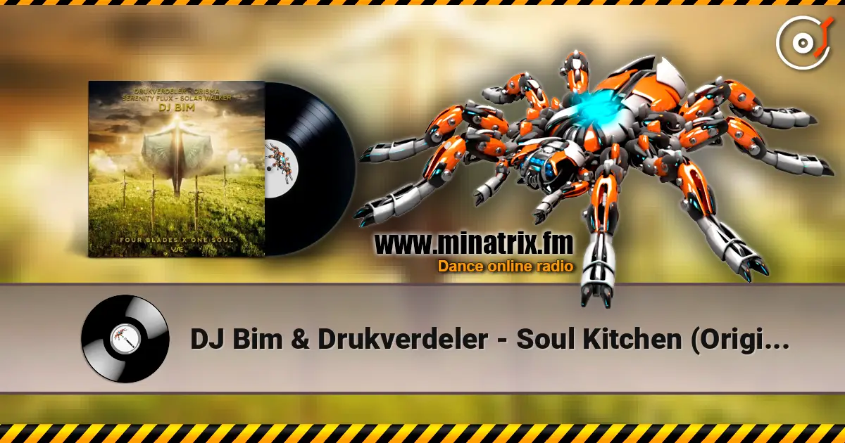DJ Bim & Drukverdeler - Soul Kitchen (Original Mix) слушать онлайн в высоком качестве | Minatrix.FM