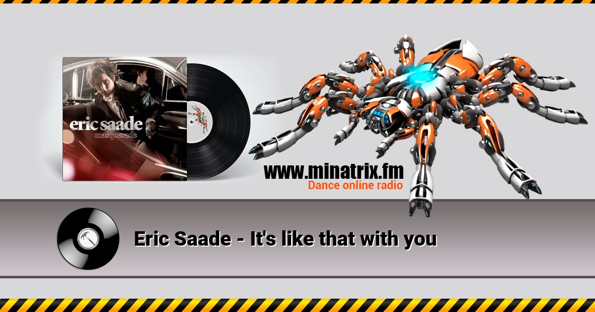 Eric Saade - It's like that with you Eric Saade - It's like that with you скачать бесплатно