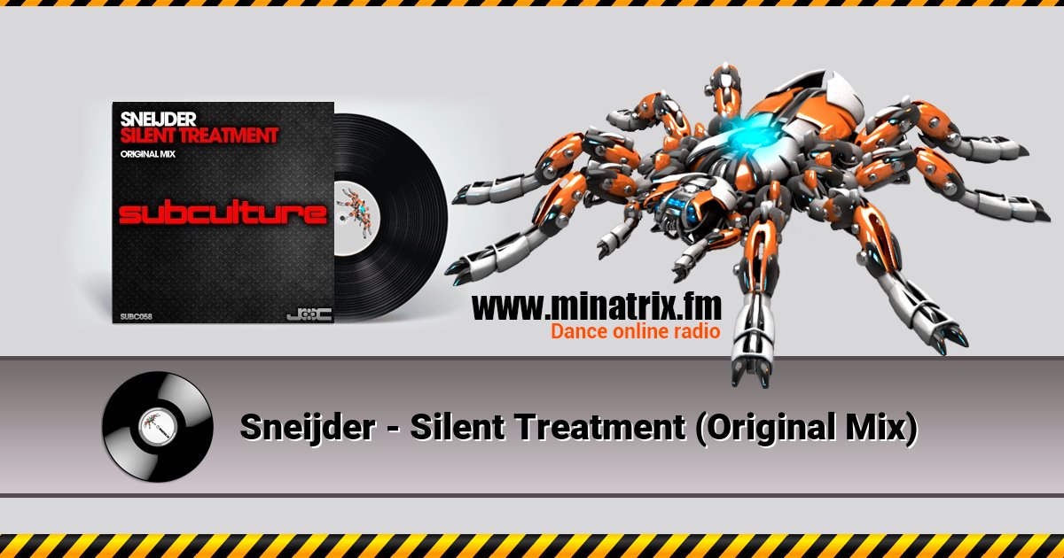 Sneijder - Silent Treatment (Original Mix)  